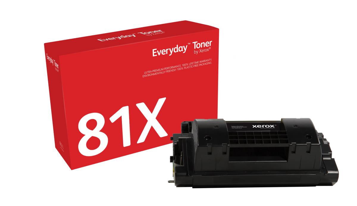 XEROX High Yield Black Toner Cartridge like HP 81X for
