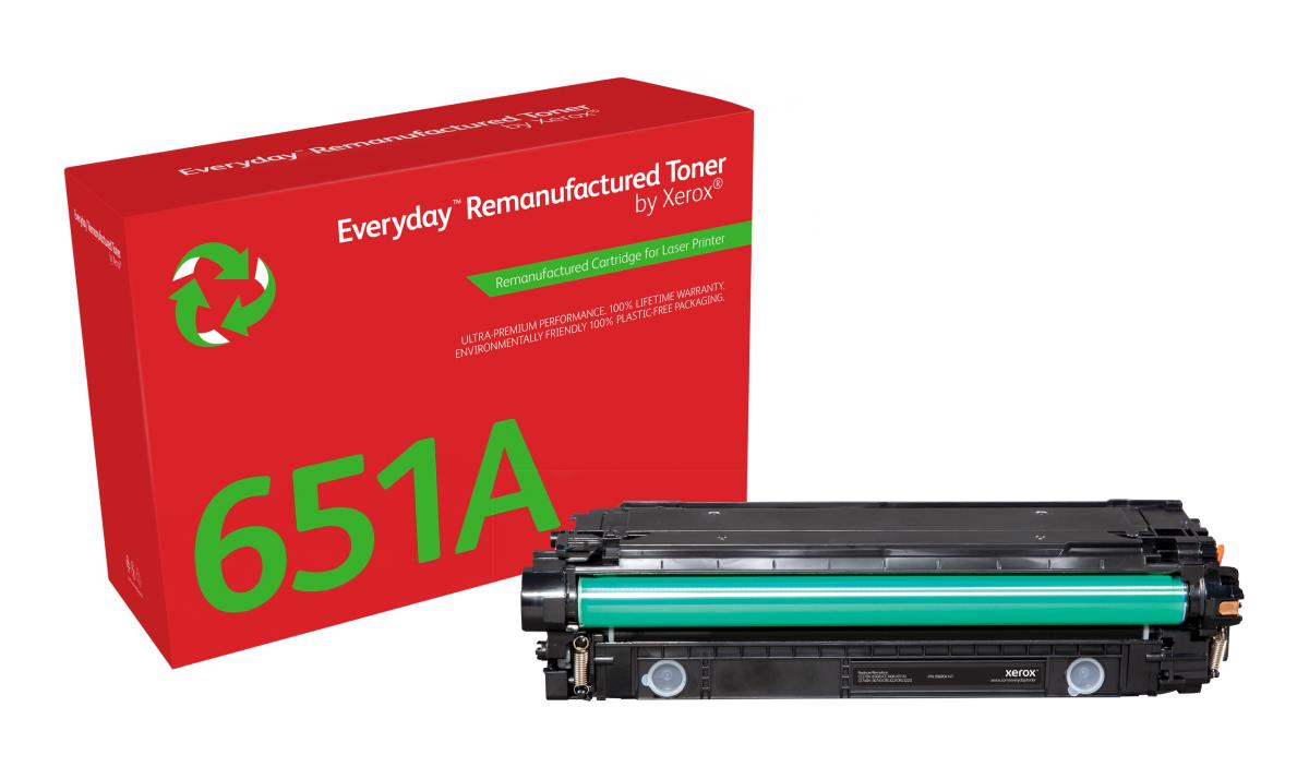 XEROX Toner Black cartridge equivalent to HP 651A/650A/