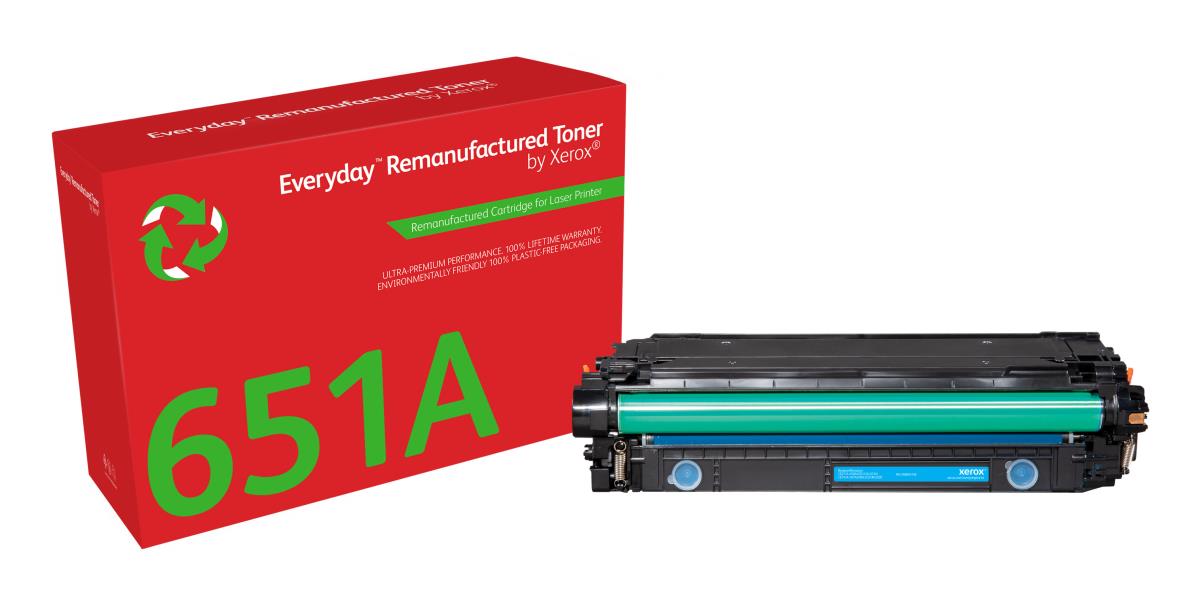 XEROX Toner Cyan cartridge equivalent to HP 651A/650A/30