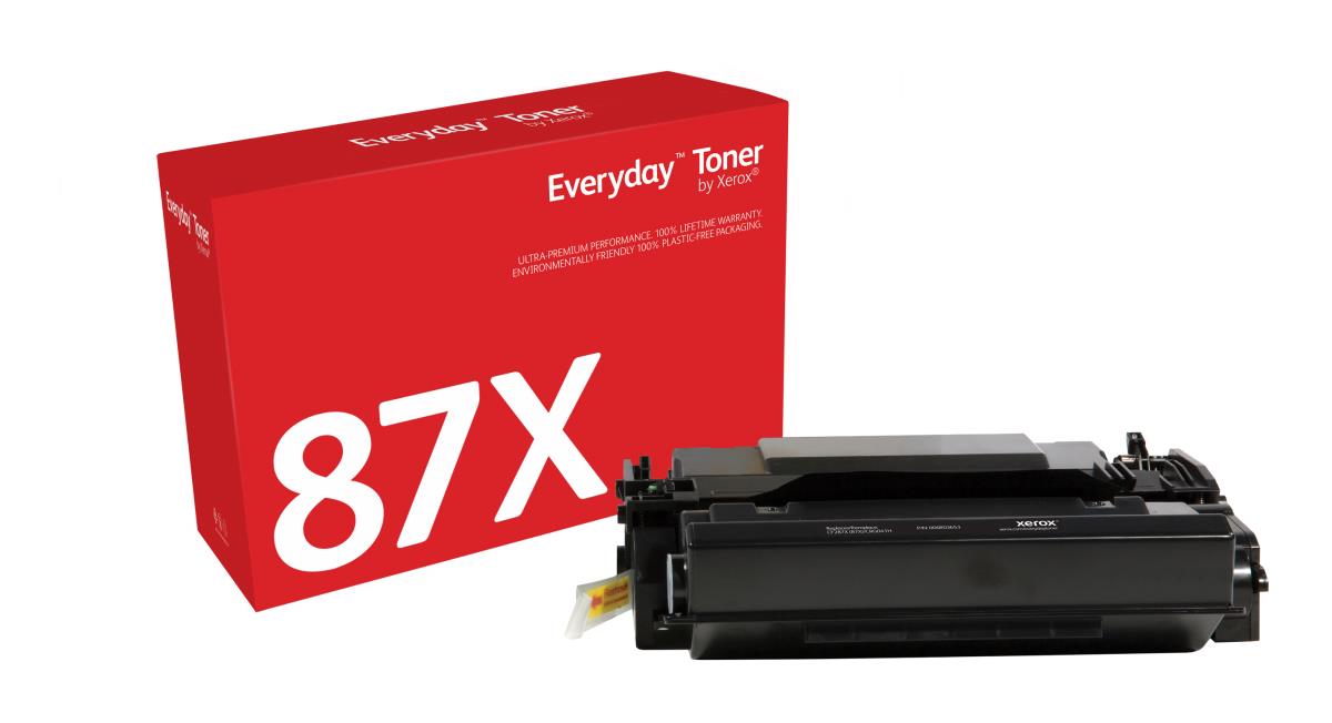 XEROX High Yield Black Toner Cartridge like HP 87X for