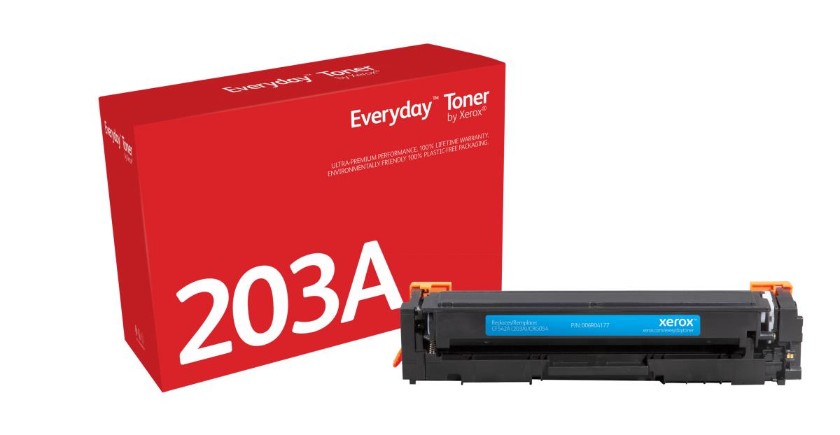 XEROX Toner Cyan cartridge equivalent to HP 203A and Can