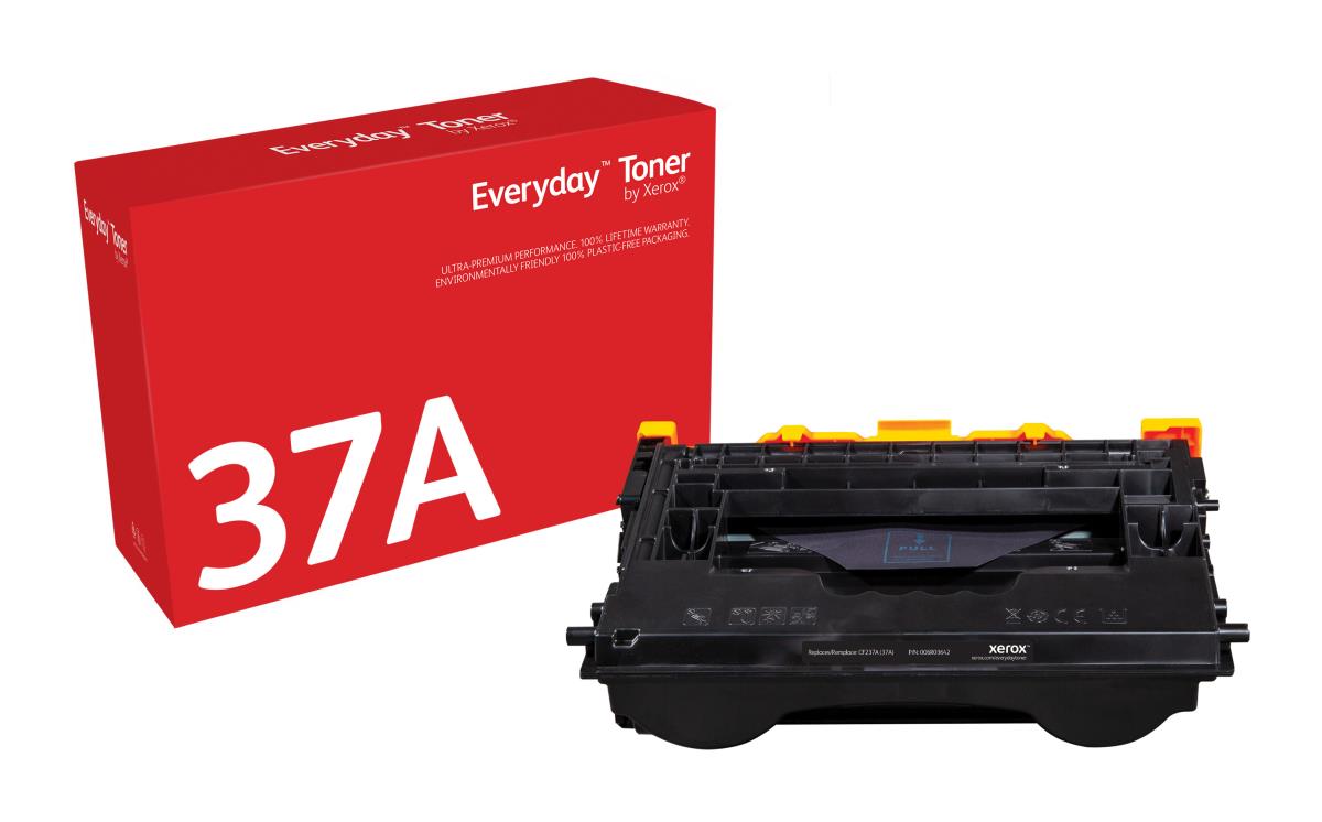 XEROX Black Toner Cartridge equivalen HP 37A for LaserJe
