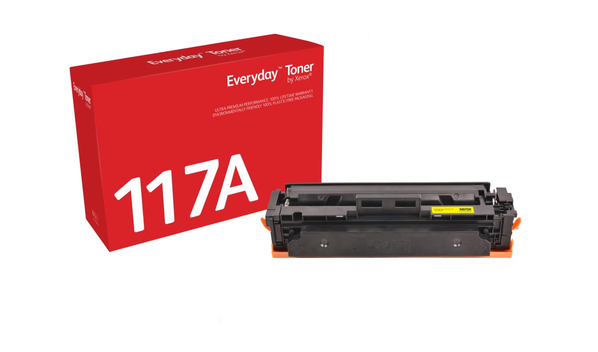 XEROX Everyday Compatible Toner Cartridge - HP 117A (W2072A) - Standard Yield - 700 Pages - Yellow