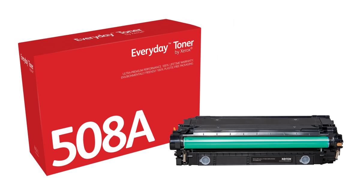 XEROX Compatible Toner Cartridge - HP 508A - Standard Yield - 6000 Pages - Black