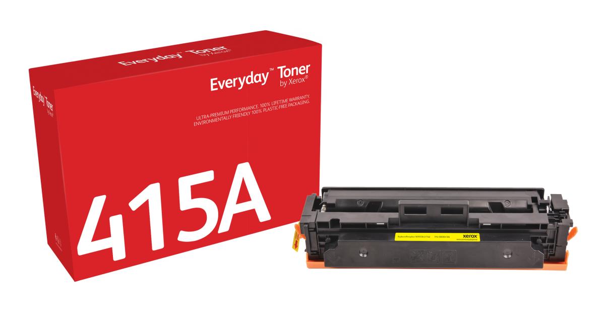XEROX Everyday Compatible Toner Cartridge - HP 415A (W2032A) - Standard Yield - Yellow