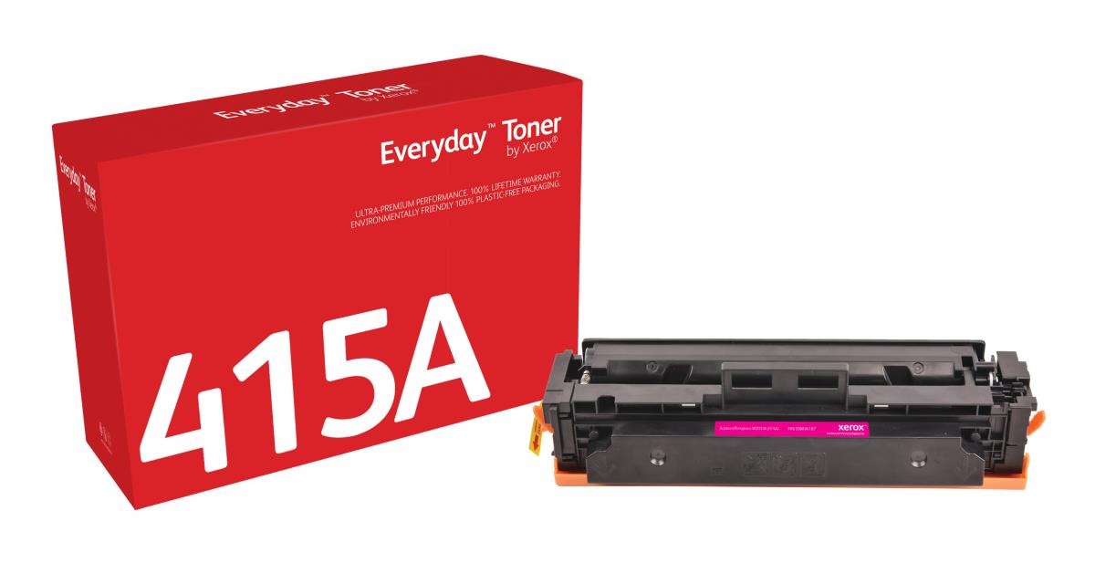 XEROX Everyday Compatible Toner Cartridge - HP 415A (W2033A) - Standard Yield - Magenta