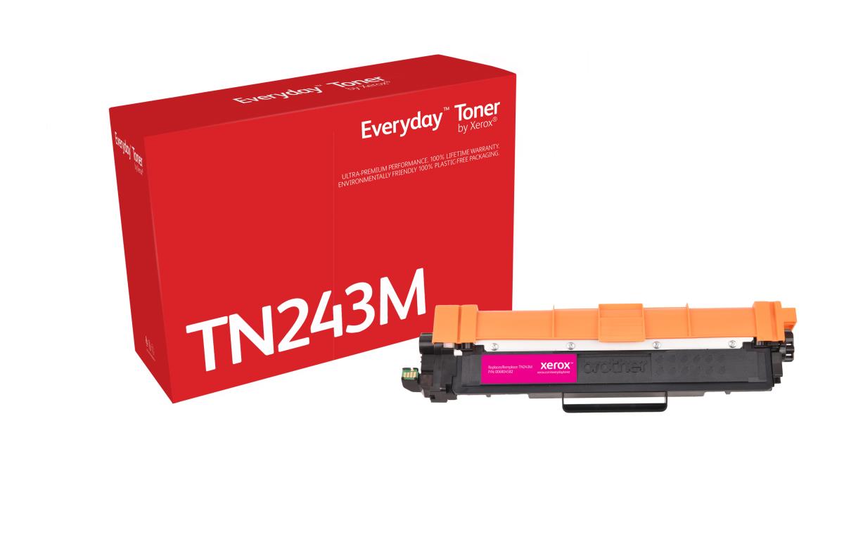 XEROX Everyday Compatible Toner Cartridge - Brother TN-243M - Standard Yield - 1000 Pages - Magenta