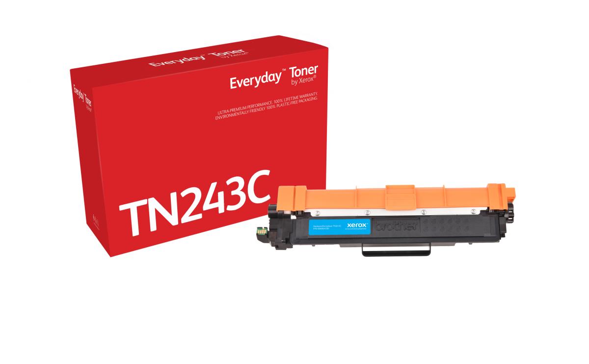 XEROX Everyday Compatible Toner Cartridge - Brother TN-243C - Standard Yield - 1000 Pages - Cyan