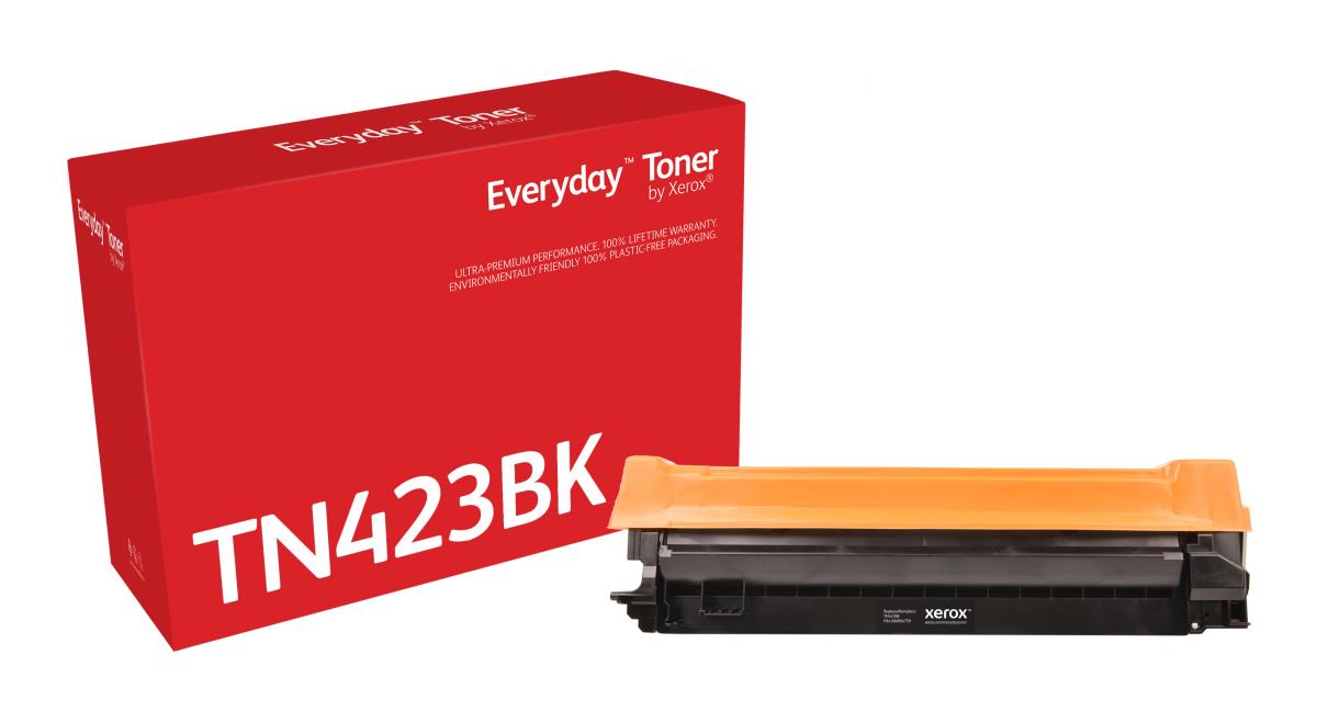 XEROX Everyday Compatible Toner Cartridge - Brother TN-421BK - Standard Yield - 6500 Pages - Black