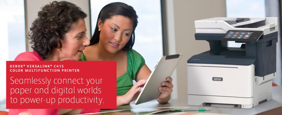 XEROX VersaLink C415V_DN - Color Multifunction Printer - Laser - A4 - USB / Ethernet