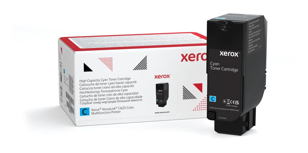 XEROX Toner Cartridge - High Capacity - 16000 Pages - Cyan
