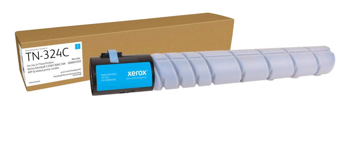 XEROX Everyday Remanufactured Compatible Toner Cartridge - Konica Minolta A8DA430 - Standard Capacity - 26000 Pages - Cyan