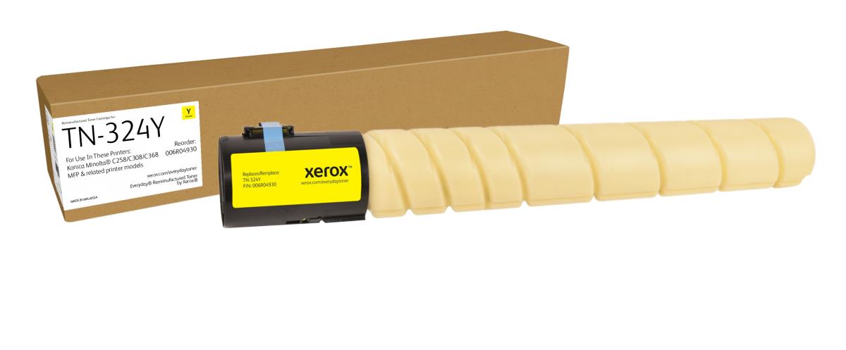 XEROX Everyday Remanufactured Compatible Toner Cartridge - Konica Minolta A8DA230 - Standard Capacity - 26000 Pages - Yellow
