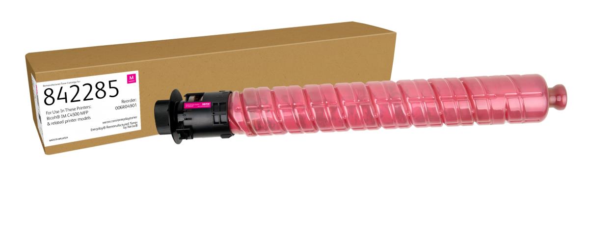 XEROX Everyday Remanufactured Compatible Toner Cartridge - Ricoh 842285 - Standard Capacity - 22500 Pages - Magenta
