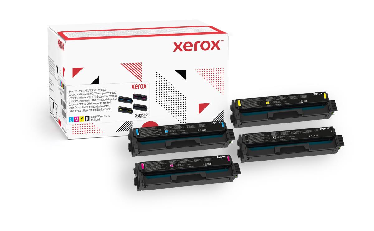 XEROX Toner Cartridge Value CMYK Multipack - Standard Capacity - 1500 Pages for Xerox C230 and Xerox C235