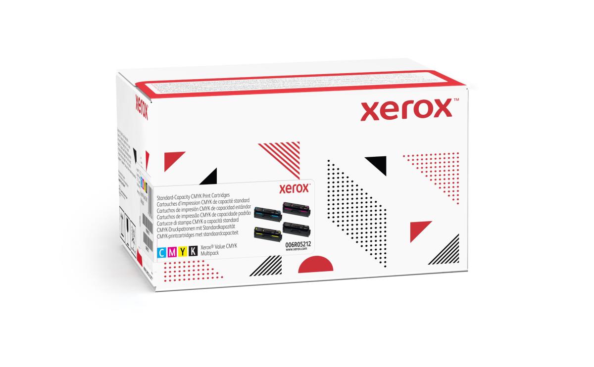 XEROX Toner Cartridge Value CMYK Multipack - Standard Capacity - 1500 Pages for Xerox C230 and Xerox C235