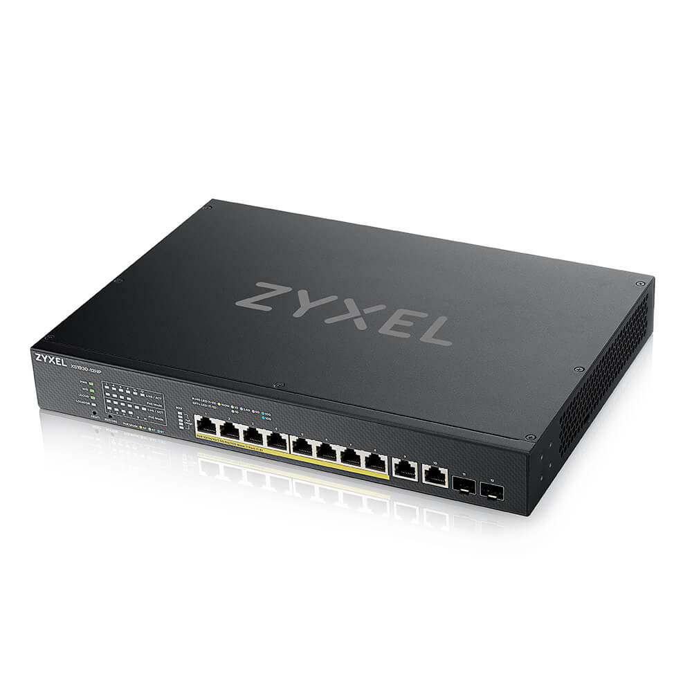 ZYXEL Xs1930 12hp - Multi-gigabit Smart Managed Switch Poe - 12 Port