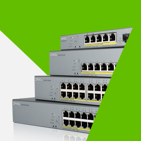 ZYXEL Gs1350-26hp 26 Port Managed Cctv Poe Switch Long Range 375w