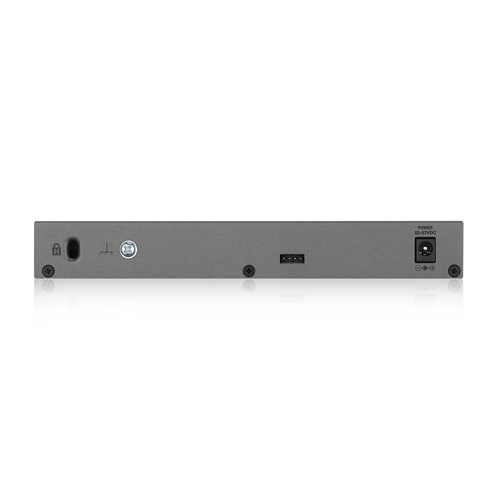 ZYXEL Gs1350-6hp 6 Port Managed Cctv Poeswitch Long Range 60w 802.3bt