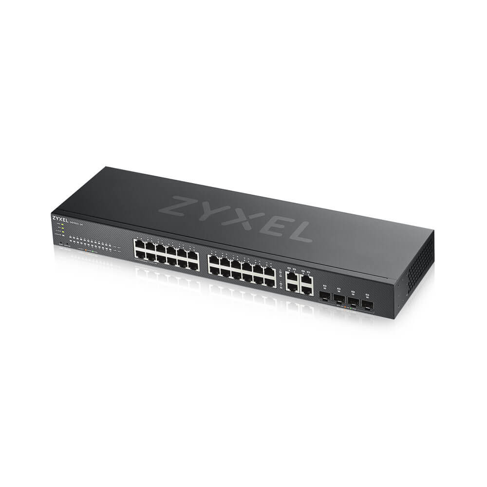 ZYXEL Gs1920-24v2 28 Port Smartswitch Hybird Mode Standalone