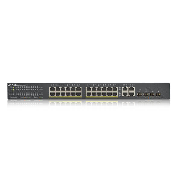 ZYXEL Gs1920-48hpv2 52port Poe Switch Hybird Mode Standalone