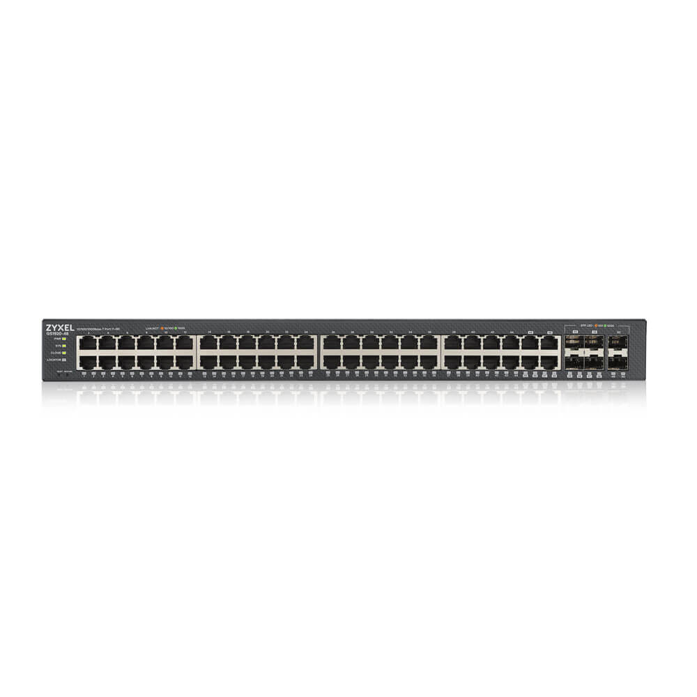 ZYXEL Gs1920-48v2 48 Port Smartswitch Hybird Mode Standalone