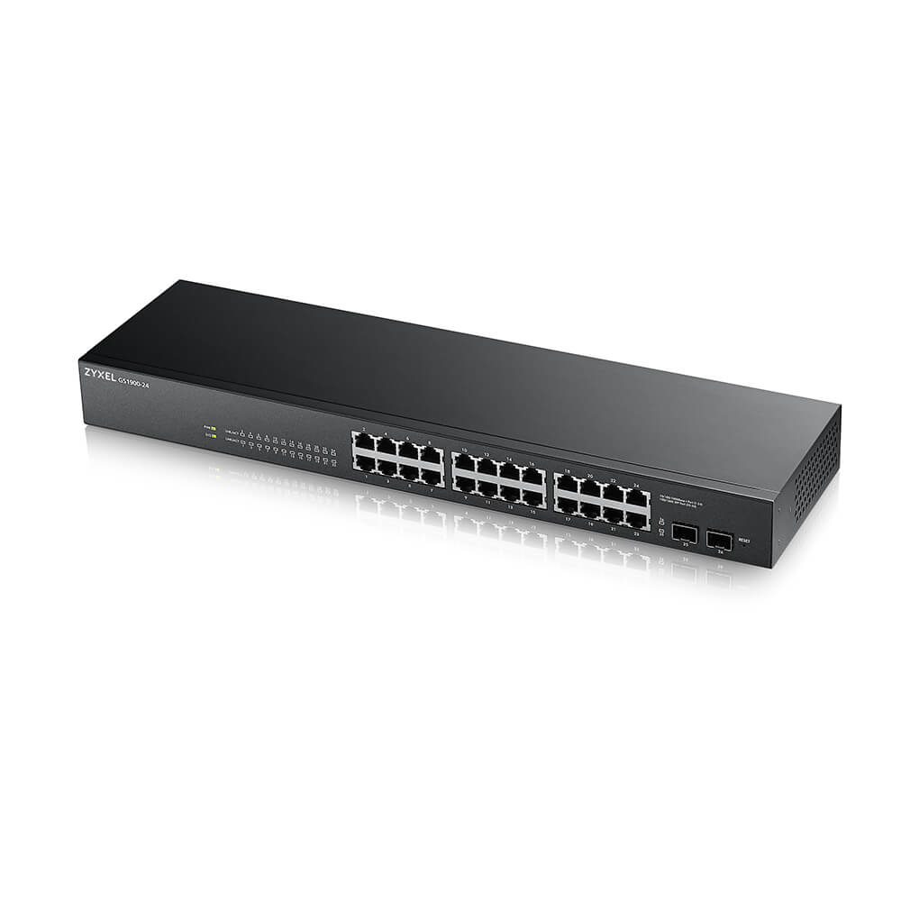 ZYXEL Gs1900 24 V2 - Gbe Smart Managed Switch - 24 Port Gb