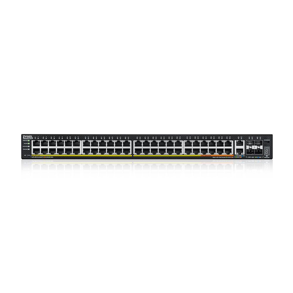 ZYXEL Xgs2220 54hp - L3 Access Nebulaflex Pro Switch Poe 600w - 48x 1g - 2x 10mg - 4x 10g Sfp+ Gb