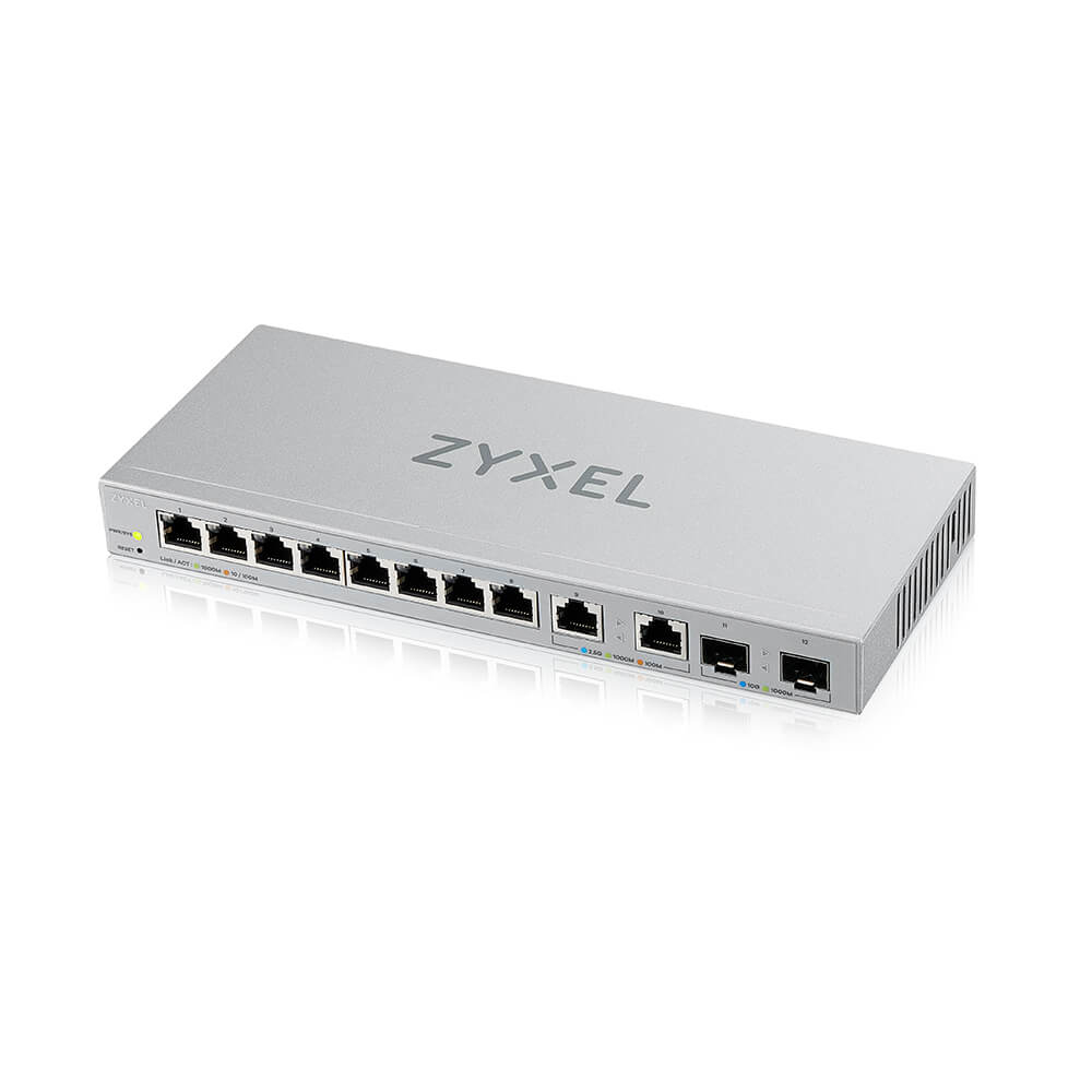 ZYXEL Xgs1210 12 V2 - 12port Web Managed Multi Gigabit Switch With 2x 2.5g And 2x 10g Sfp+