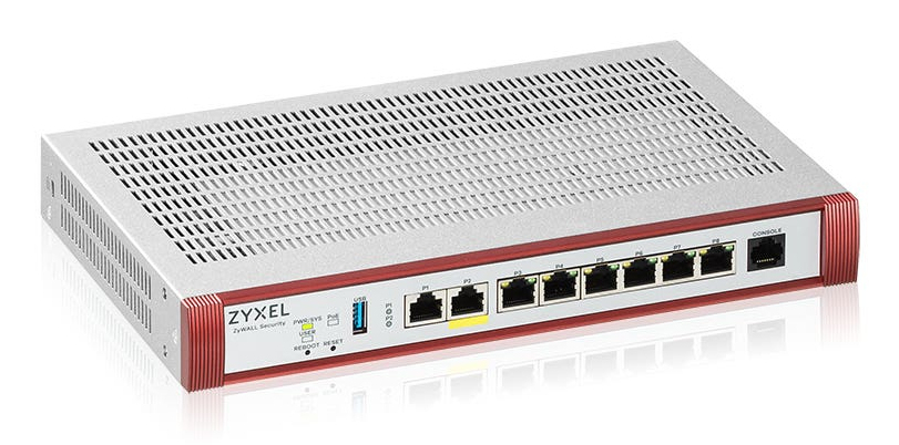ZYXEL Usg Flex 100 H Series Firewall - 7gigabit Userdefinable Ports 11g Poe+ 1USB With 1 Year Security Bundle