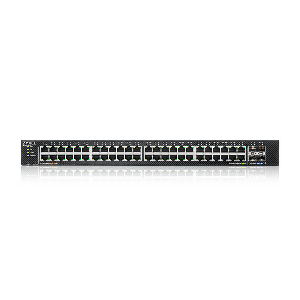 ZYXEL Xgs1935-52 - 52 Port Smart Managed Switch - 48x Gigabit Copper & 4x 10g Sfp+ Gb