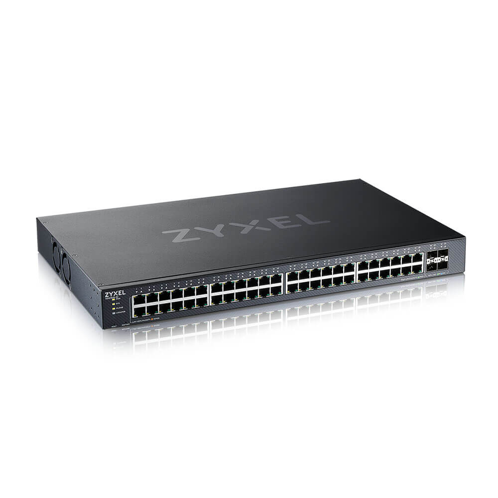 ZYXEL Xgs1935-52 - 52 Port Smart Managed Switch - 48x Gigabit Copper & 4x 10g Sfp+ Gb