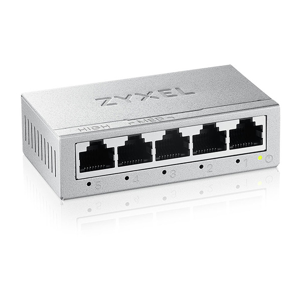 ZYXEL Gs105b V5 - Desktop Gigabit Ethernet Mini Switch - 5 Port