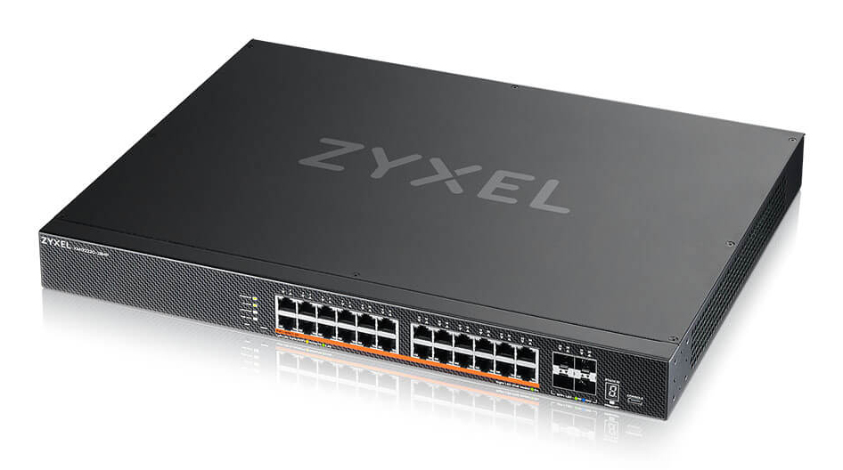 ZYXEL Xmg2230-28hp - 24-port Gbe And 2.5g L3 Access Switch With 4x 10g Uplink