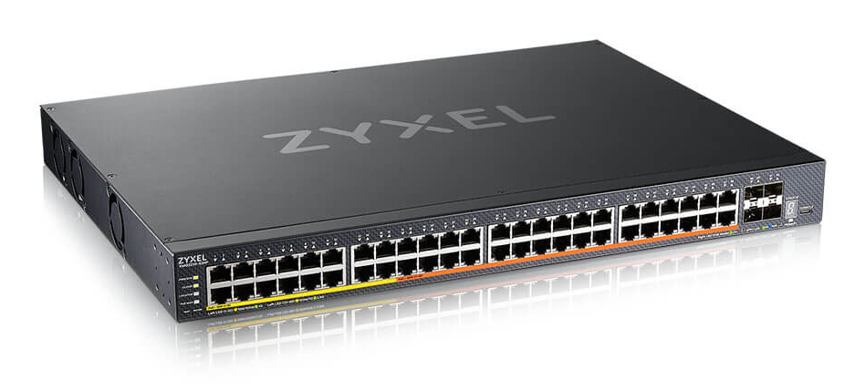 ZYXEL Xmg2230-52hp - 32-port Gbe And 16-port 2.5g Poe L3 Access Switch With 4x 10g Uplink