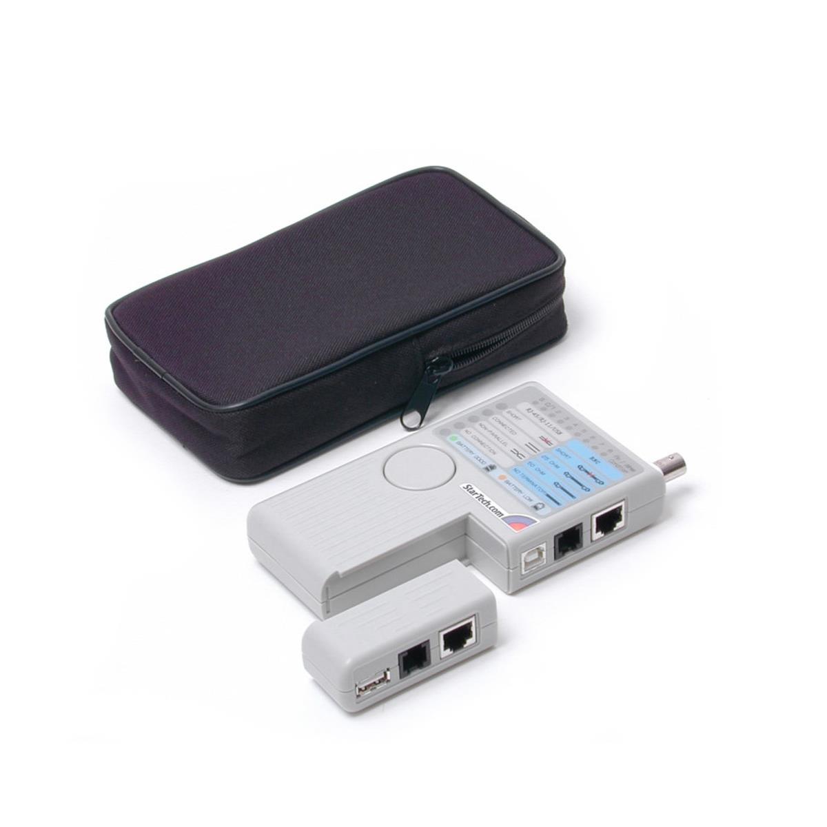 STARTECH.COM Remote Cable Tester Rj45/ Rj11/ USB/ Bnc