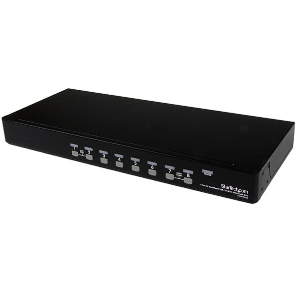STARTECH.COM KVM Switch 8 Port 1u Rackmount USB Ps/2 With Osd