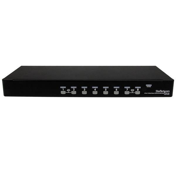 STARTECH.COM KVM Switch 8 Port 1u Rackmount USB Ps/2 With Osd