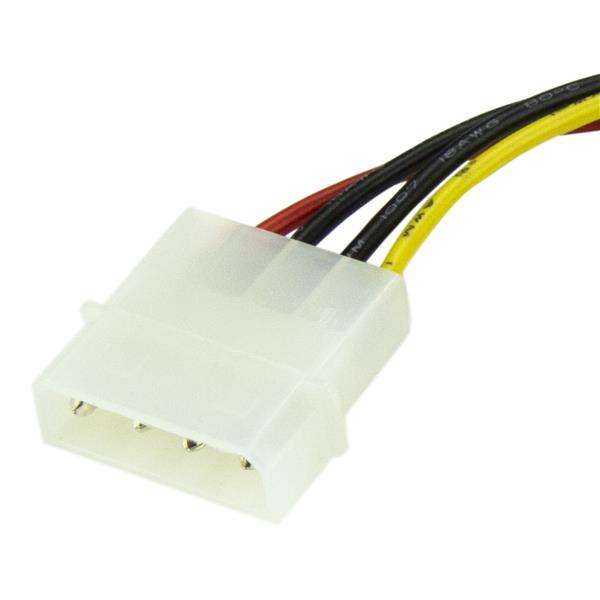 STARTECH.COM Power Cable Adapter 4 Pin Molex To SATA 4pin 6in