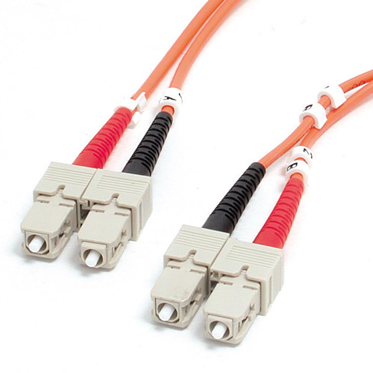 STARTECH.COM Fiber Optic Cable 62.5/125 Multimode Duplex Sc-male/ Sc-male 1m
