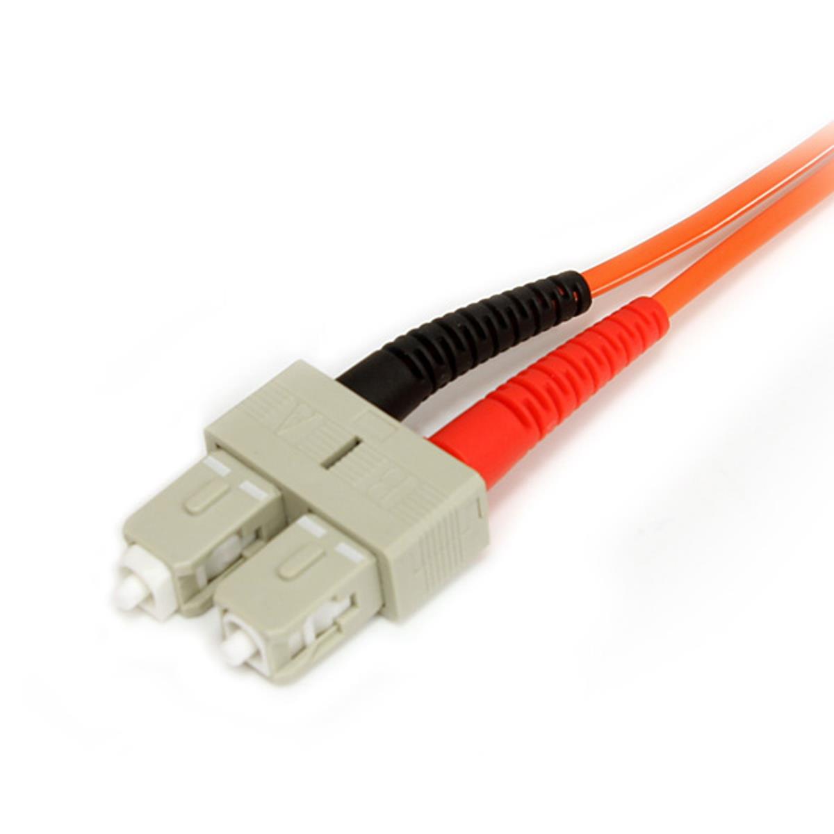 STARTECH.COM Fiber Optic Cable 62.5/125 Multimode Duplex Lc-male/ Sc-male 1m