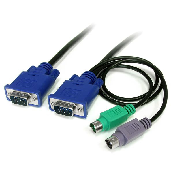 STARTECH.COM Cable For KVM 3-in-1 Ultra Thin Ps/2 2m