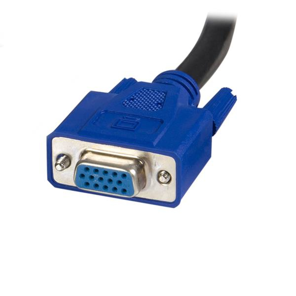 STARTECH.COM Cable For KVM 2-in-1 USB/ Vga 2m