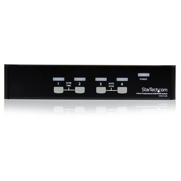 STARTECH.COM KVM Switch With Hub 4 Port Professional Vga USB