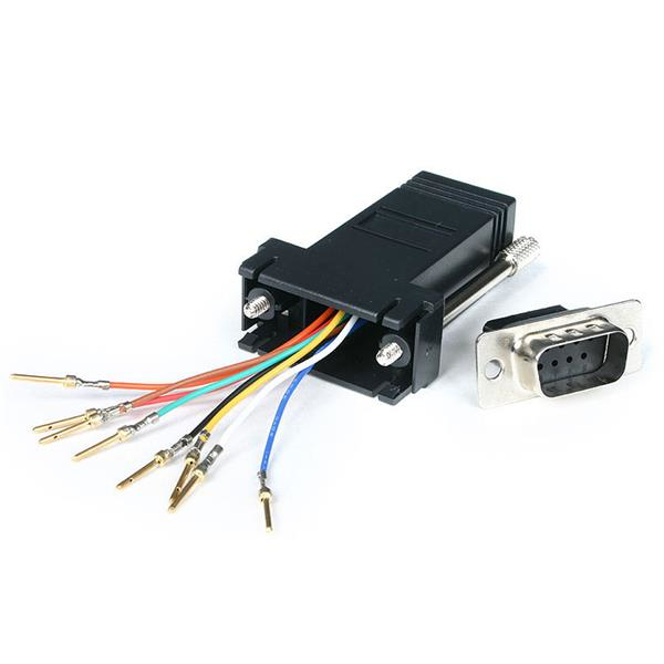 STARTECH.COM Network Adapter Converter Db9 Male To Rj45 Female