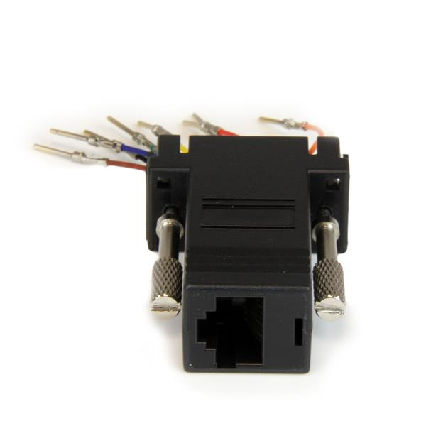 STARTECH.COM Network Adapter Converter Db9 Male To Rj45 Female