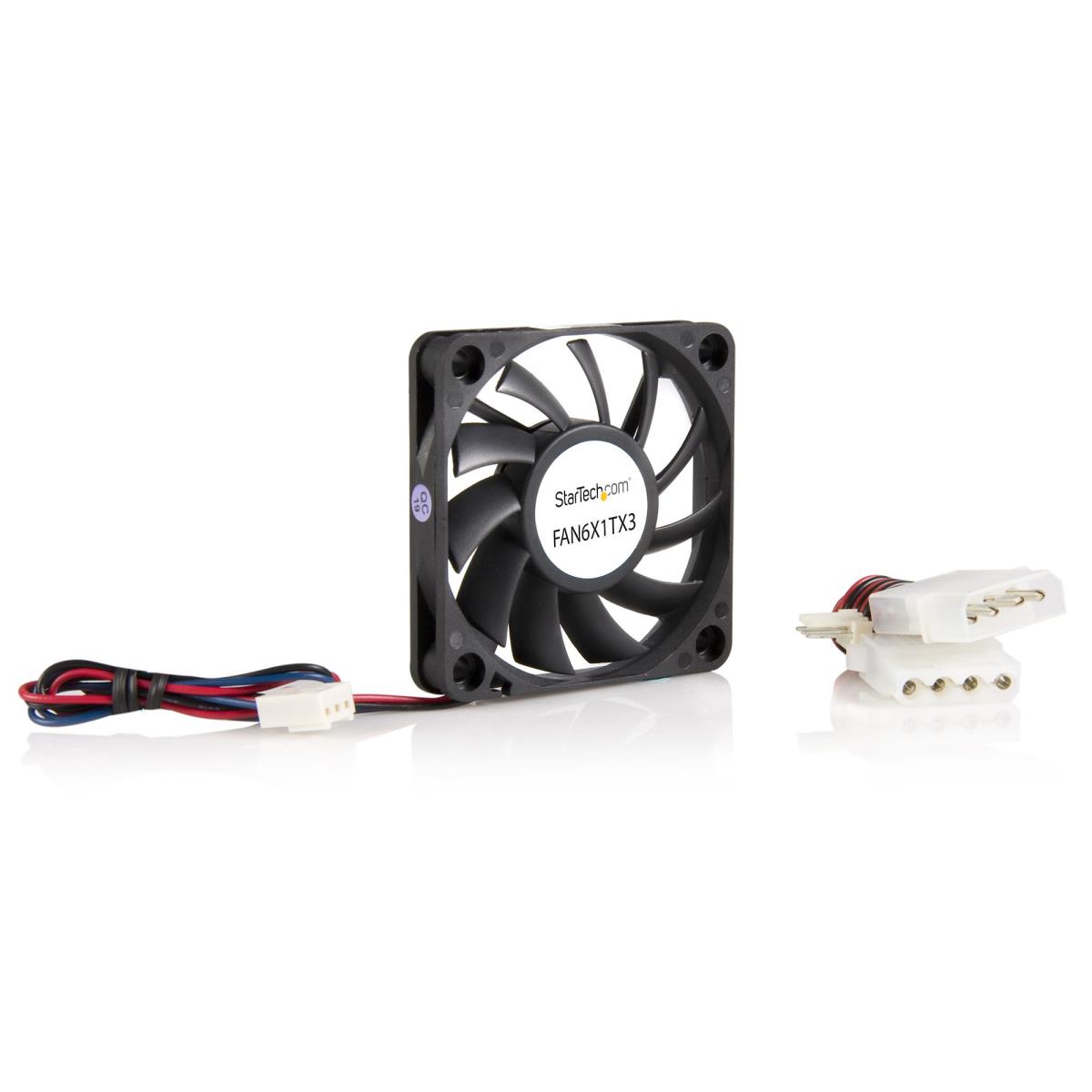 STARTECH.COM Cpu Cooling Fan 6x1cm Tx3 Replacement Ball Bearing Fan