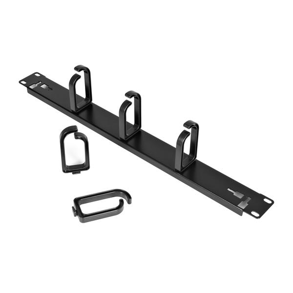 STARTECH.COM Metal Rackmount Cable Management Panel 1u 19in