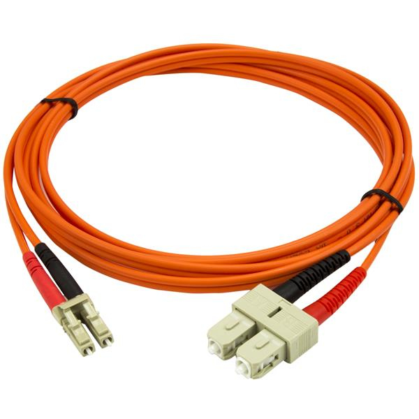 STARTECH.COM Fiber Optic Cable 50/125 Multimode Duplex Lc-male/ Sc-male 2m