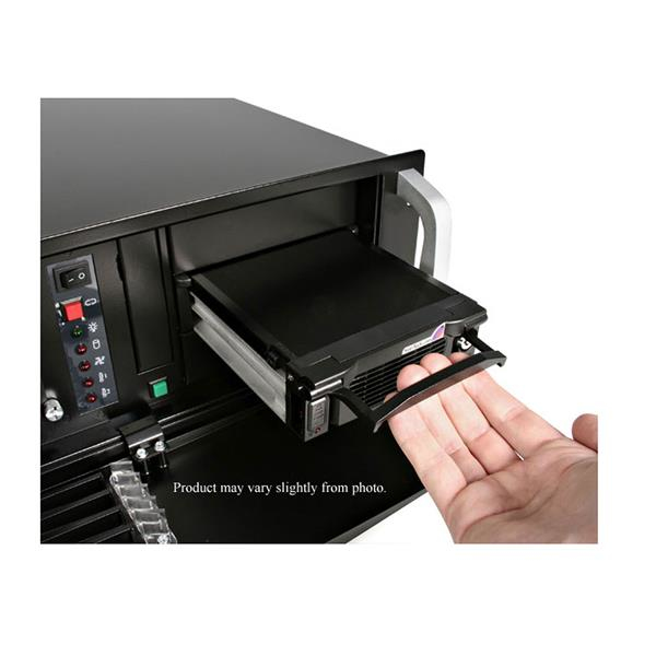 STARTECH.COM Drive Drawer Removable Aluminum SATA Black